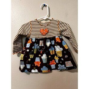 Baby Girl's Baxter & Beatrice Cupcake Dress Size 12M [EXCELLENT]
